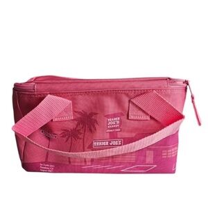 The Very Popular Trader Joe’s Pink Lunch Tote Bag Brand New